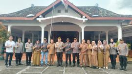 KUNJUNGAN DAN SILATURAHMI KAMTIBMAS KAPOLRES GUNUNGKIDUL KE KALURAHAN SEMANU